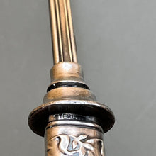 Load image into Gallery viewer, Serving Fork, Bread, Sterling Ferrule and Mother of Pearl Handle
