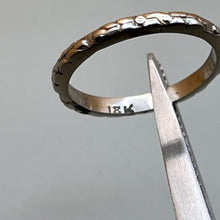 Load image into Gallery viewer, Ring, 18K White Gold, 1920&#39;s-1940&#39;s Art Deco Leaf Pattern, Size 5
