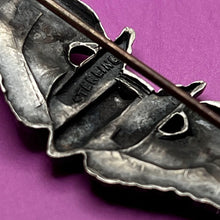 Load image into Gallery viewer, Brooch, Pin, Sterling Silver, WWII US Army Air Force Gunner Wings
