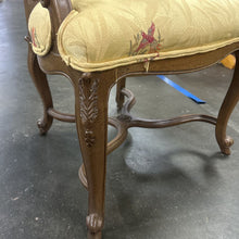 Load image into Gallery viewer, Vintage Louis XV Style Embroidered Armchair
