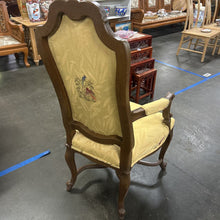 Load image into Gallery viewer, Vintage Louis XV Style Embroidered Armchair
