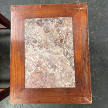 Load image into Gallery viewer, Set of 4 Nesting Carved Rosewood Tables w/Marble Top Insert
