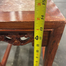 Load image into Gallery viewer, Set of 4 Nesting Carved Rosewood Tables w/Marble Top Insert
