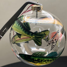 Load image into Gallery viewer, Ornament, Reverse Painted Fish and Lures
