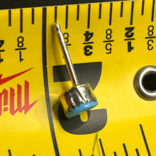 Load image into Gallery viewer, Earrings, Sterling Silver, Turquoise, Native American, Rowena Laweka
