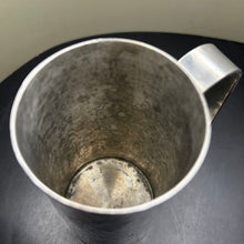 Load image into Gallery viewer, Mug, Cup, Sterling Silver unmarked, Tested by Jeweler, Signed R.E. Johnson
