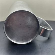 Load image into Gallery viewer, Mug, Cup, Sterling Silver unmarked, Tested by Jeweler, Signed R.E. Johnson

