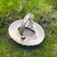 Load image into Gallery viewer, Ring, Sterling Silver, Ocean Jasper Oval, Size 6 3/4
