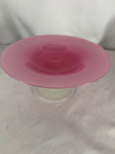 Load image into Gallery viewer, Compote Bowl, Steuben Rosaline and Alabaster
