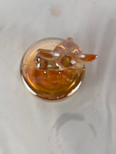Load image into Gallery viewer, Powder Dish, Deer, Jeanette Marigold Carnival
