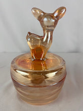 Load image into Gallery viewer, Powder Dish, Deer, Jeanette Marigold Carnival
