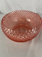 Load image into Gallery viewer, Bowl, Salad, Pink Vaseline, Anchor Hocking Miss America
