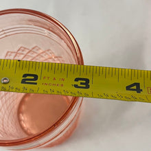 Load image into Gallery viewer, Glass, 10 oz Flat Tumbler, Set of Two, Pink, Anchor Hocking Miss America
