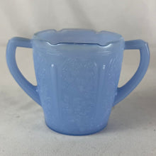 Load image into Gallery viewer, Sugar and Creamer, Child's Open, Delphite, Jeanette Cherry Blossom
