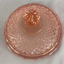 Load image into Gallery viewer, Butter Dish, Round, Pink, Jeanette Miss America, Original 1930s
