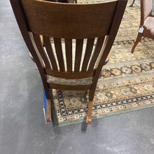 Load image into Gallery viewer, Tiger Oak Upholstered Rocking Chair
