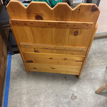 Load image into Gallery viewer, Pine Storage Benches With Painted Scene

