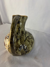 Load image into Gallery viewer, *Hubert Bequet Hand Painted Pitcher With Deer Made In Belgium
