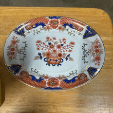 Load image into Gallery viewer, Platter, Small Oval, Mottahedeh, Floral Imari Style
