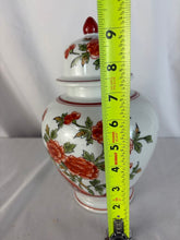 Load image into Gallery viewer, Ginger Jar, Sanford, Orange Florals
