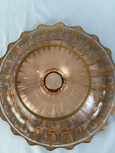 Load image into Gallery viewer, Amazing Compote Bowl, Pink Glass, Heisey, Silver Overlay
