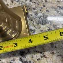 Load image into Gallery viewer, English-style brass push-up candlesticks - pair
