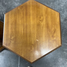 Load image into Gallery viewer, Pair Of Hexagonal Spanish Revival End Tables

