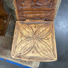 Load image into Gallery viewer, Carved African Birthing/Stargazing Chair
