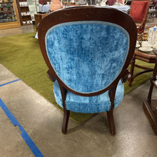 Load image into Gallery viewer, Antique Victorian Style Balloon Back Armchair
