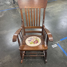 Load image into Gallery viewer, Rocking Chair With Embroidered Insert
