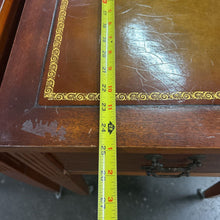 Load image into Gallery viewer, Pair of Leather Top End Tables
