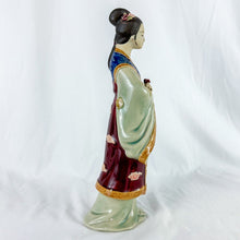 Load image into Gallery viewer, Vintage Ceramic Chinese Lady Figurine
