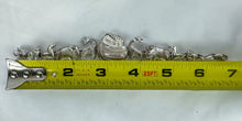 Load image into Gallery viewer, Vintage Sterling Silver Noah's Ark Bracelet, 6.5 inches
