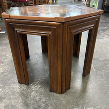 Load image into Gallery viewer, Burley Wood Hexagonal End Table
