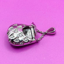 Load image into Gallery viewer, Vintage Sterling Silver Moveable Flap Purse Charm
