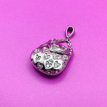 Load image into Gallery viewer, Vintage Sterling Silver Moveable Flap Purse Charm
