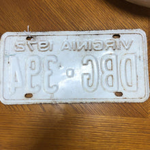 Load image into Gallery viewer, 1972 Virginia License Plate
