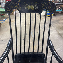 Load image into Gallery viewer, Mid 1800s Black Hitchcock Rocking Chair
