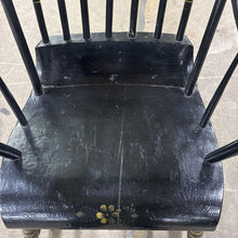 Load image into Gallery viewer, Mid 1800s Black Hitchcock Rocking Chair
