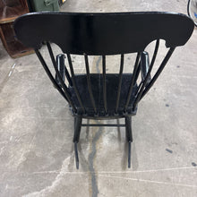 Load image into Gallery viewer, Mid 1800s Black Hitchcock Rocking Chair
