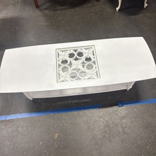 Load image into Gallery viewer, Dixie Belle Silk White 1950's Turner Coffee Table &amp; 2 Side Tables

