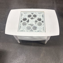 Load image into Gallery viewer, Dixie Belle Silk White 1950's Turner Coffee Table &amp; 2 Side Tables
