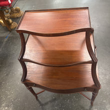Load image into Gallery viewer, Mahogany 3-Tiered Graduated End Table
