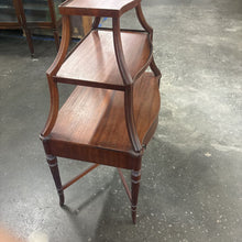 Load image into Gallery viewer, Mahogany 3-Tiered Graduated End Table
