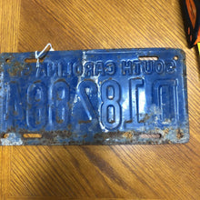 Load image into Gallery viewer, 1959 South Carolina D182884 Blue Automobile License Plate
