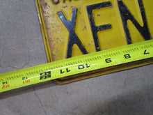 Load image into Gallery viewer, 1956 California License Plate, XFN 406
