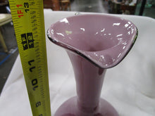 Load image into Gallery viewer, Vintage Empoli Lilac Cased Glass Clear Handle Ewer Pitcher
