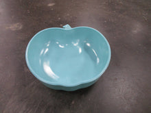Load image into Gallery viewer, Hazel Atlas Aqua Milk Glass Apple Large Serving Dish
