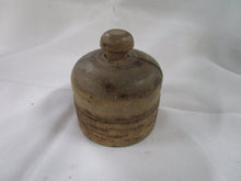 Load image into Gallery viewer, Vintage Primitive Wooden Wheat Butter Press Mold
