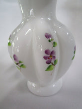 Load image into Gallery viewer, Fenton Silvercrest Violets In The Snow Small Vase
